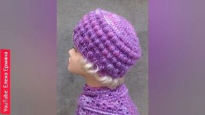 ?Головные уборы для ЖЕНЩИН ?ВОЗРАСТ - 50+ Вяжем ШАПКИ, красивые и такие разные МОДЕЛИ крючком