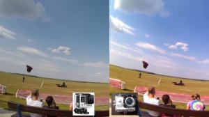 Сравнение экшен картинки камер Гоупро и Доминант