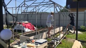 Оранжерея. Строительство теплицы (оранжереи).