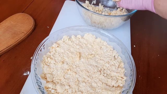 Пирог с творогом. Простой, домашний,уютный рецепт