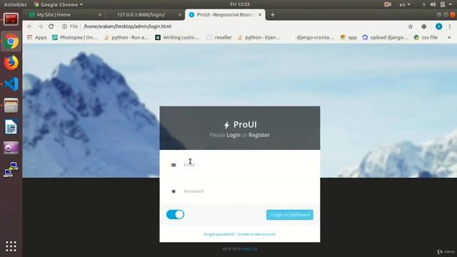 Make Admin Login | Python and Django