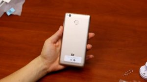 Распаковка телефона Xiaomi Redmi 3S с Aliexpress