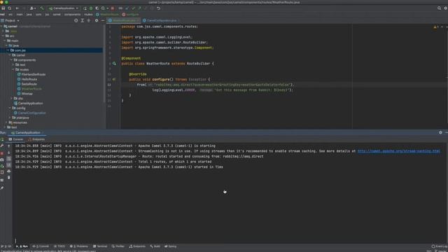 How to use RabbitMQ with Springboot and Apache Camel ?