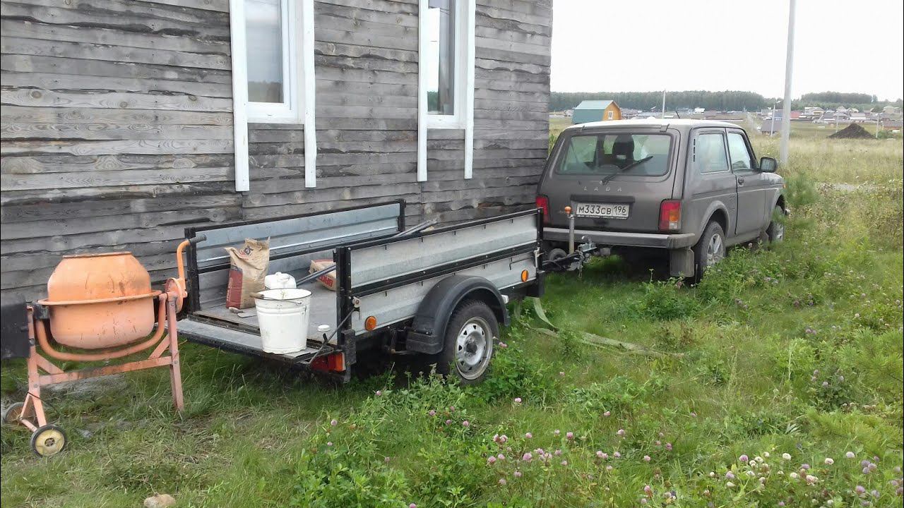 Нива работает, загружаем скважинное оборудование. Нивабудни#4 смотреть онлайн