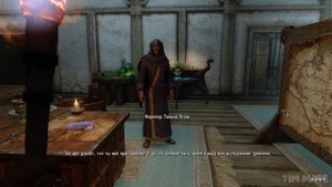 Skyrim ٠ ФАРЕНГАР - Реакция на Магический Навык Персонажа Перед Квестом «Ветреный пик» в Skyrim