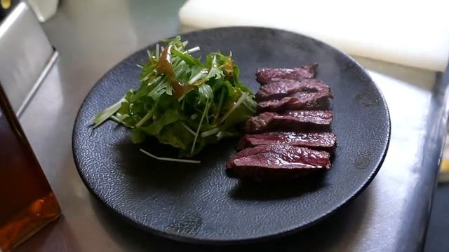 Японская еда - Медведь Стейк, Медведь Ветчина, Медведь Мясо Жареный Рис Саппоро