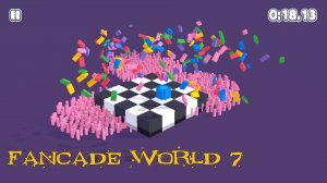 Приключения синего квадрата в игре Фанкаде