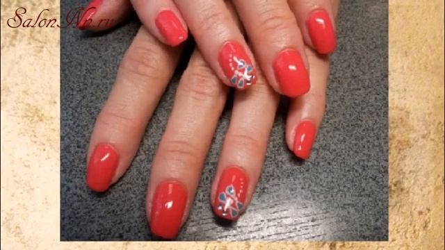 маникюр лаком салон красоты Чародейка Нижний Новгород