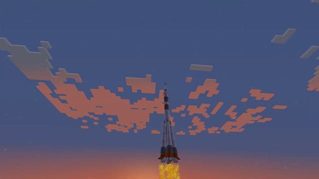 Запуск Ракет в Космос |Minecraft| Hbm смотреть онлайн