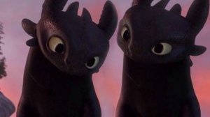 Первые кадры " как приучить дракона 3 "