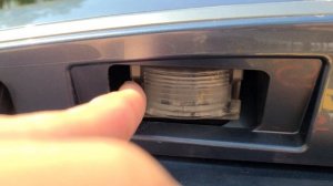 Mazda CX-9 2008-15 License Plate Light Cover Removal Replacement LED