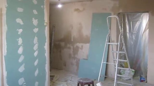 Оштукатуренные стены  штукатуркой мп 75 смотреть онлайн