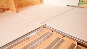 Как сделать водяной теплый пол в бане. Полы в бане не сгниют.