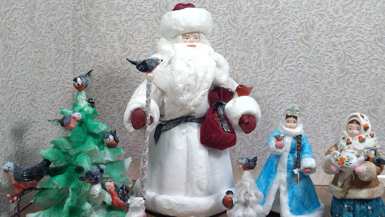 Делаем птичку из ваты смотреть онлайн