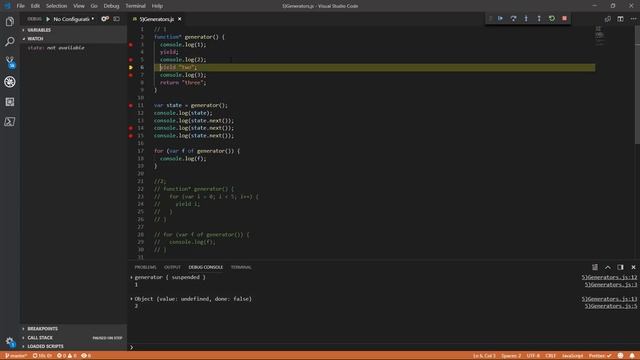 JavaScript: Generators - GoodCode