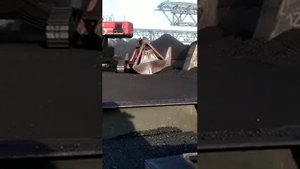 Порт Ванино. Реальная выгрузка вагонов с углём. Январь 2020.