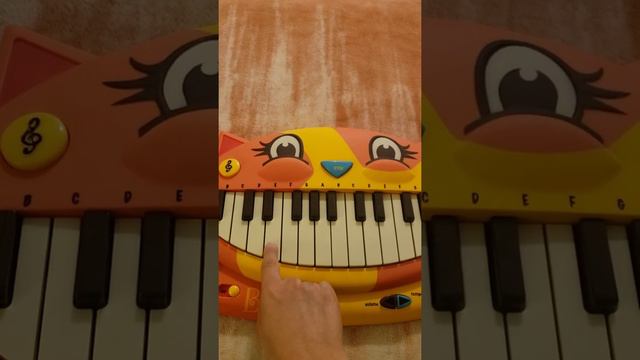 Mary Had a Little Lamb! Cat Piano