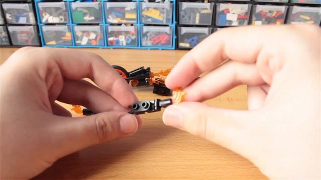 Lego Ghost Rider's bike MOC смотреть онлайн