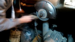 Самодельная  мачете из шины бензопилы