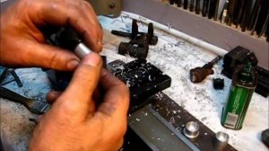 Sherline Lathe Project / antique engine fuel pump part 4of5