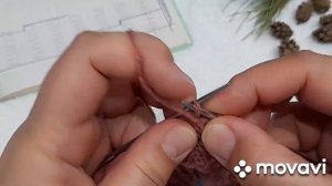 МК объёмный двухсторонний узор для шарфа снуда на основе резинки 2*2 Простой узор спицами