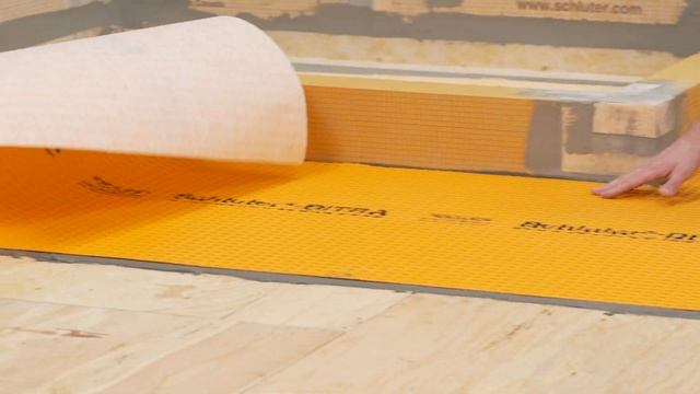 Cómo instalar la membrana impermeable y de desacoplamiento Schluter®-DITRA смотреть онлайн
