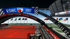 TrackMania Nations, Beginner Training, C-1, 21.35