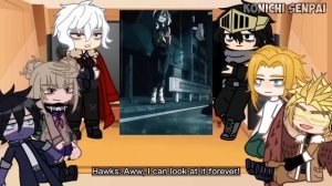 League of Villains + Pro Heroes React to Deku // Izuku Midoriya // MHA // Part 2