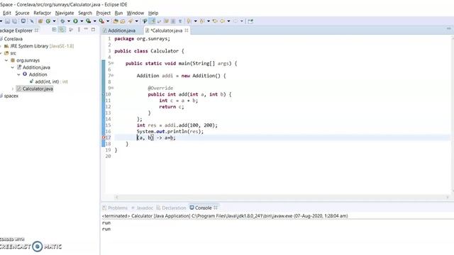 what is lambda expression and functional interface in java 8| java 8 new features with example