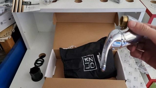 Смеситель для кухни Lidz (CRM) Premiera 41 008F-3 латунный однорычажный кран для кухни Польша смотреть онлайн