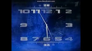 Часы ОРТ/Первого канала (2000-2011) Скорость 1.5 и в 3 раза ускоренно. Reverse