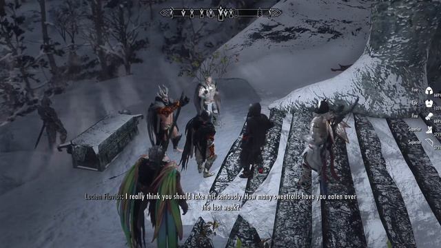 Skyrim Special Edition: Inigo's Sweetrolls Dream + Lucian Interaction смотреть онлайн