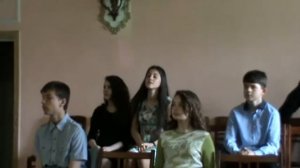 Христианская сценка "Мысли на служении"