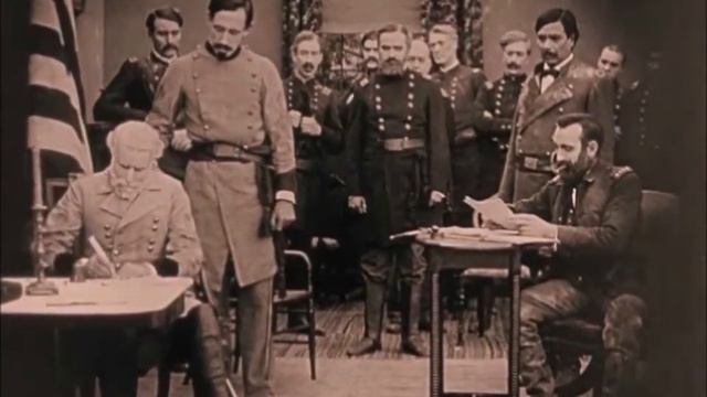 Капитуляция генерала Ли из «Рождения нации» Д. У. Гриффита (1915) смотреть онлайн