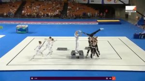 Всемирные игры 2017. Спортивная аэробика. Степы. Анастасия Гвоздецкая