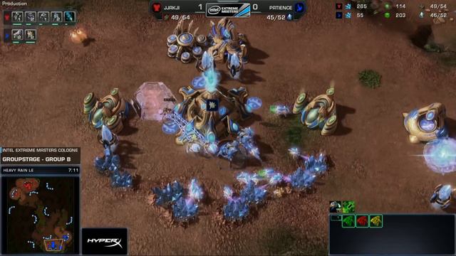 Jjakji vs. Patience - Group B - IEM Cologne - StarCraft 2 смотреть онлайн