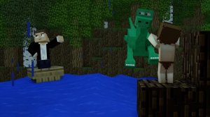 Minecraft Parody - THE GOOD DINOSAUR! - (Minecraft Animation)