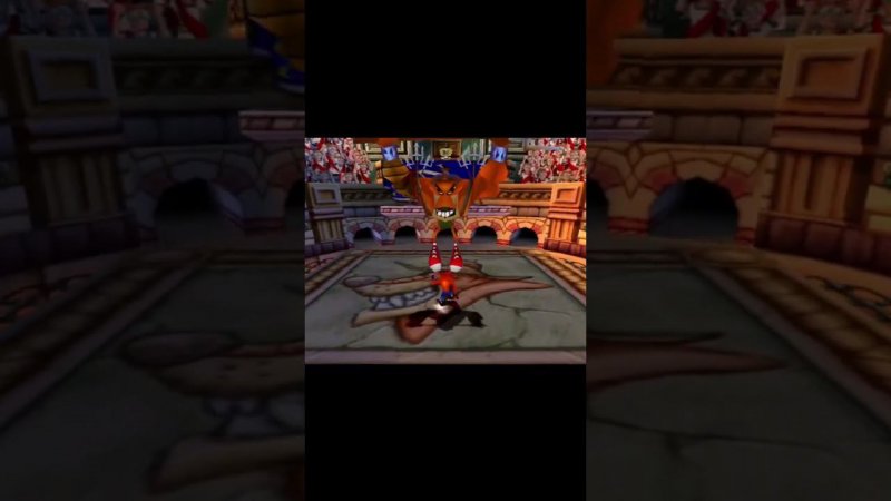 crash vs tiny tiger. #ретроигры #gaming #retrogaming #shortsgaming #playstation #shortsvideo #psx