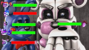 FNAF SFM TOY STORY 4 FORKY AND WOODY VS SISTER LOCATION ANIMATRONICS Toy Story 4 Animation  WITH HE