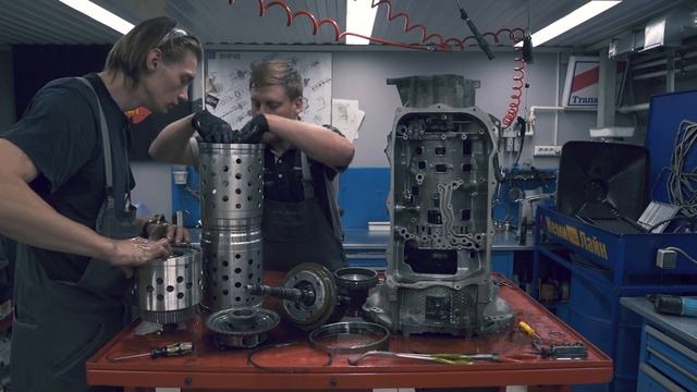 Разбор АКПП M5F90 перед усилением // GA8HP75Z смотреть онлайн