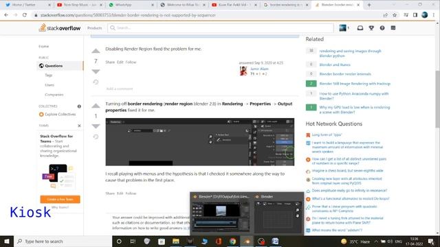 Blender(3.1) Solution Border Rendering is Not Supported by Sequencer смотреть онлайн