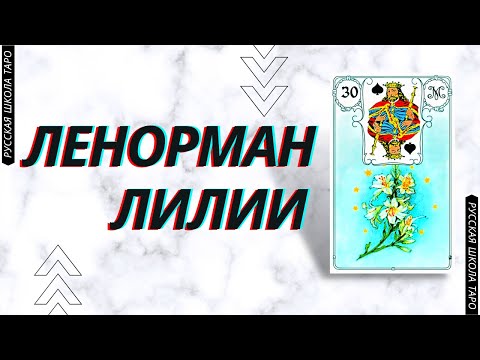 ? ОРАКУЛ ЛЕНОРМАН | ЛИЛИИ ⚜
