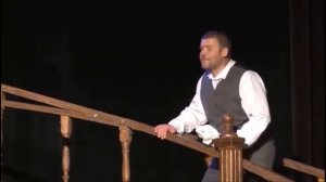 Василий Бочкарев в спектакле "СЕЛО СТЕПАНЧИКОВО И ЕГО ОБИТАТЕЛИ". Малый театр. 2014 год.