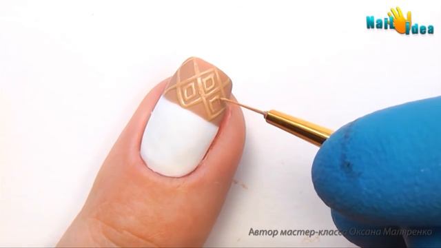 ШЕЛЛАК дизайн   ! Матовый топ + Гель ПАСТА  Дизайн коротких ногтей 'Матовый Маникюр'