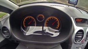 Opel Corsa 1.4 Acceleration 0-100  Top Speed Run