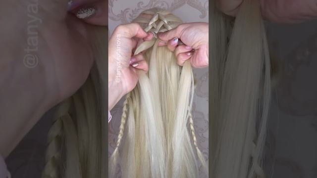 Красивая Прическа ? на средние и длинные волосы | Beautiful hairstyle for long hair