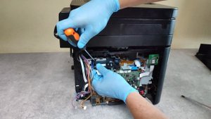 HOW TO REPLACE THE HINGES ON CANON MF229DW, MF232, MF237W, MF241D, MF244, MF247DW, MF249DW, MF264DW