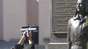 Открытие памятника летчикам г. Оха 4 Сентября 2021 год