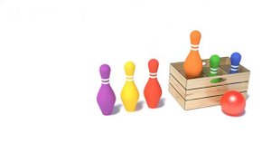 Учим цвета "БОУЛИНГ"