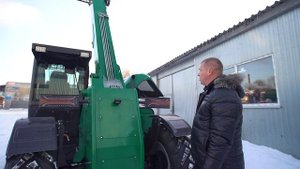 Обзор телескопического погрузчика THL 3507.